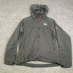 The North Face Summit Series Windstopper Softshell Jacket Black Womens Medium